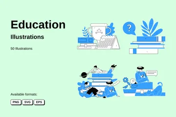 Education Illustration Pack