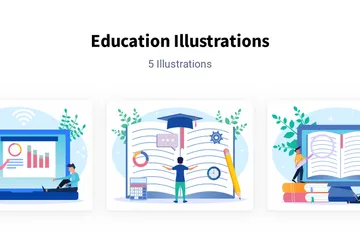 Education Illustration Pack