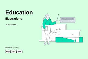 Education Illustration Pack