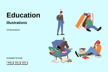 Education Illustration Pack