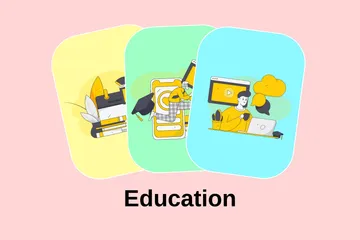 Education Illustration Pack