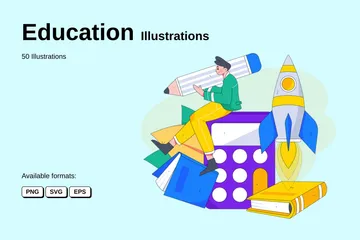 Education Illustration Pack