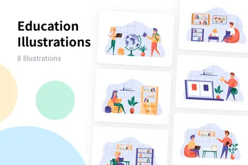 Education Illustration Pack