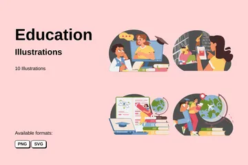 Education Illustration Pack