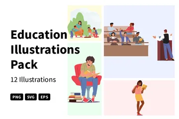 Education Illustration Pack