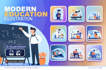 Education Illustration Pack