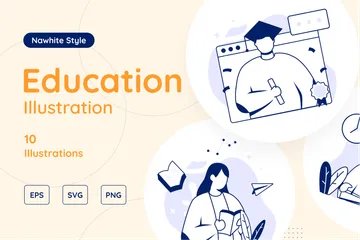 Education Illustration Pack