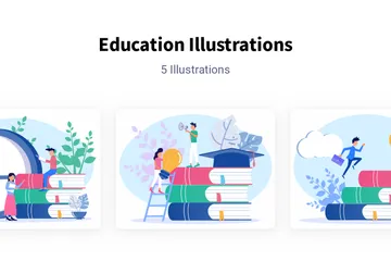 Education Illustration Pack