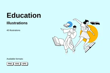 Education Illustration Pack