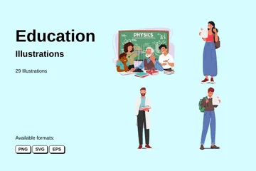 Education Illustration Pack