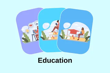 Education Illustration Pack