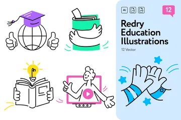 Education Illustration Pack