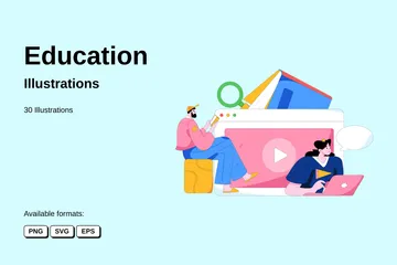 Education Illustration Pack