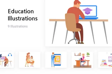 Education Illustration Pack