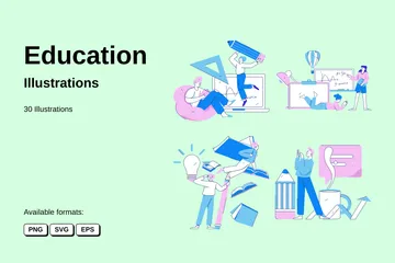 Education Illustration Pack