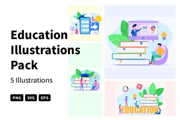 Education Illustration Pack