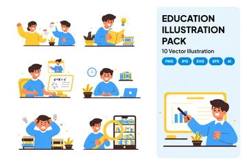 Education Illustration Pack