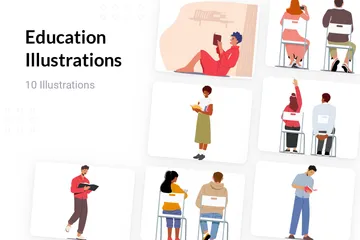 Education Illustration Pack