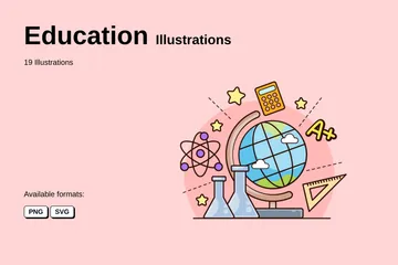 Education Illustration Pack