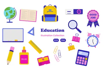 Education Illustration Pack