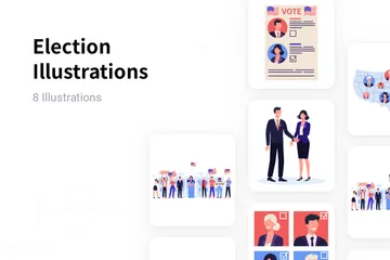 Election Illustration Pack