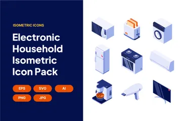 Electronic Household Illustration Pack