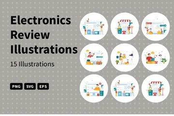 Electronics Review Illustration Pack
