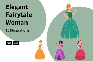 Elegant Fairytale Woman