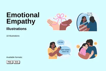 Emotional Empathy Illustration Pack