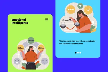 Emotional Intelligence Illustration Pack