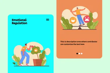 Emotional Regulation Illustration Pack