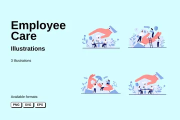 Employee Care Illustration Pack