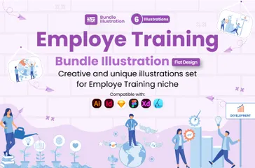 Employee Training Illustration Pack