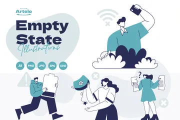 Empty State Illustration Pack