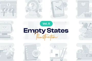 Empty State Illustration Pack