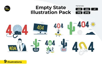 Empty State Illustration Pack