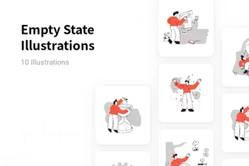 Empty State Illustration Pack