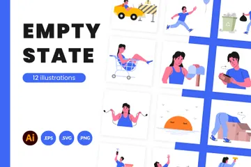 Empty State Illustration Pack