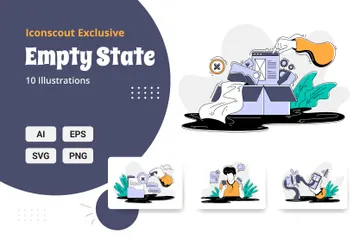 Empty State Illustration Pack