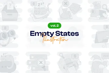 Empty States Illustration Pack