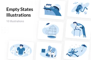 Empty States Illustration Pack