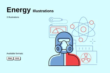 Energy Illustration Pack