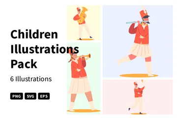 Enfants Pack d'Illustrations