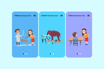 Enfants Pack d'Illustrations