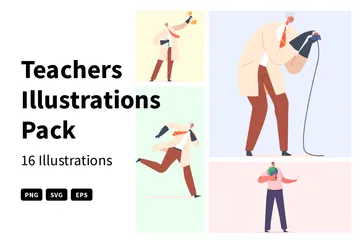 Enseignants Pack d'Illustrations