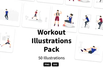 Entraînement Pack d'Illustrations