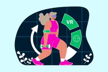 Entraînement VR Pack d'Illustrations