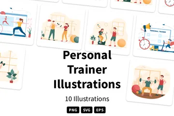 Entraîneur personnel Pack d'Illustrations