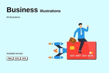 Entreprise Pack d'Illustrations