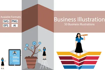 Entreprise Illustration Pack